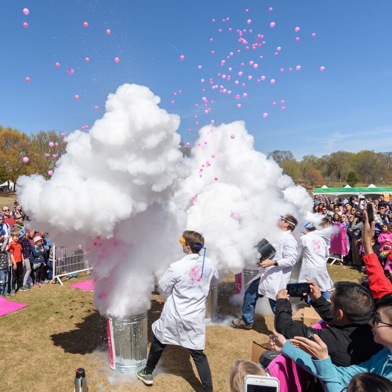 An experiment at the Atlanta Science Festival