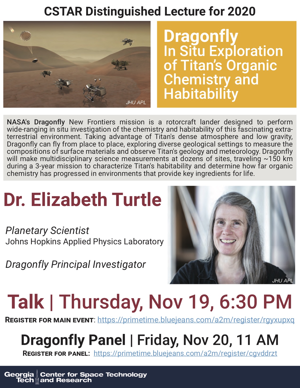 Titan Week: CSTAR Distinguished Lecture 2020 v2