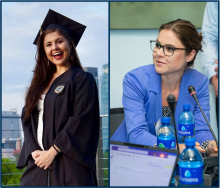 In her dream career at the CDC, Kristine Lacek, Georgia Tech’s first B.S./M.S. bioinformatics master’s graduate, plays a key role in shaping the future of global disease surveillance and response.