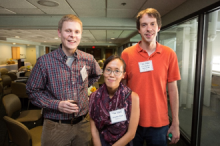 From left: Lutz Warnke, Jennifer Homs, and Christopher Jankowski